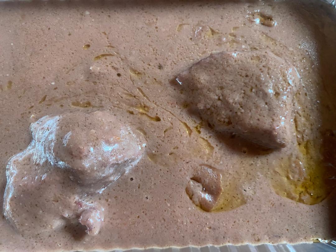 Pasted / Fish in Groundnuts